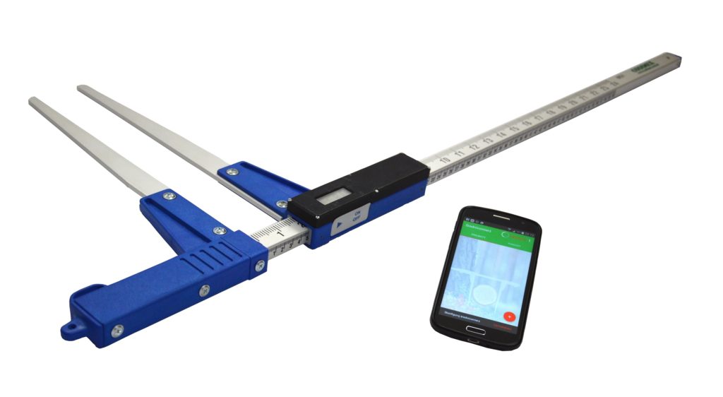 Średnicomierz elektroniczny Codimex E1 do pomiarów drzew