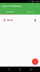 Aplikacja leśna Szacunek brakarski